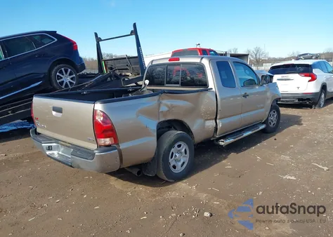 2007 Toyota Tacoma из США, поврежденный, VIN 5TETX22N97Z387008